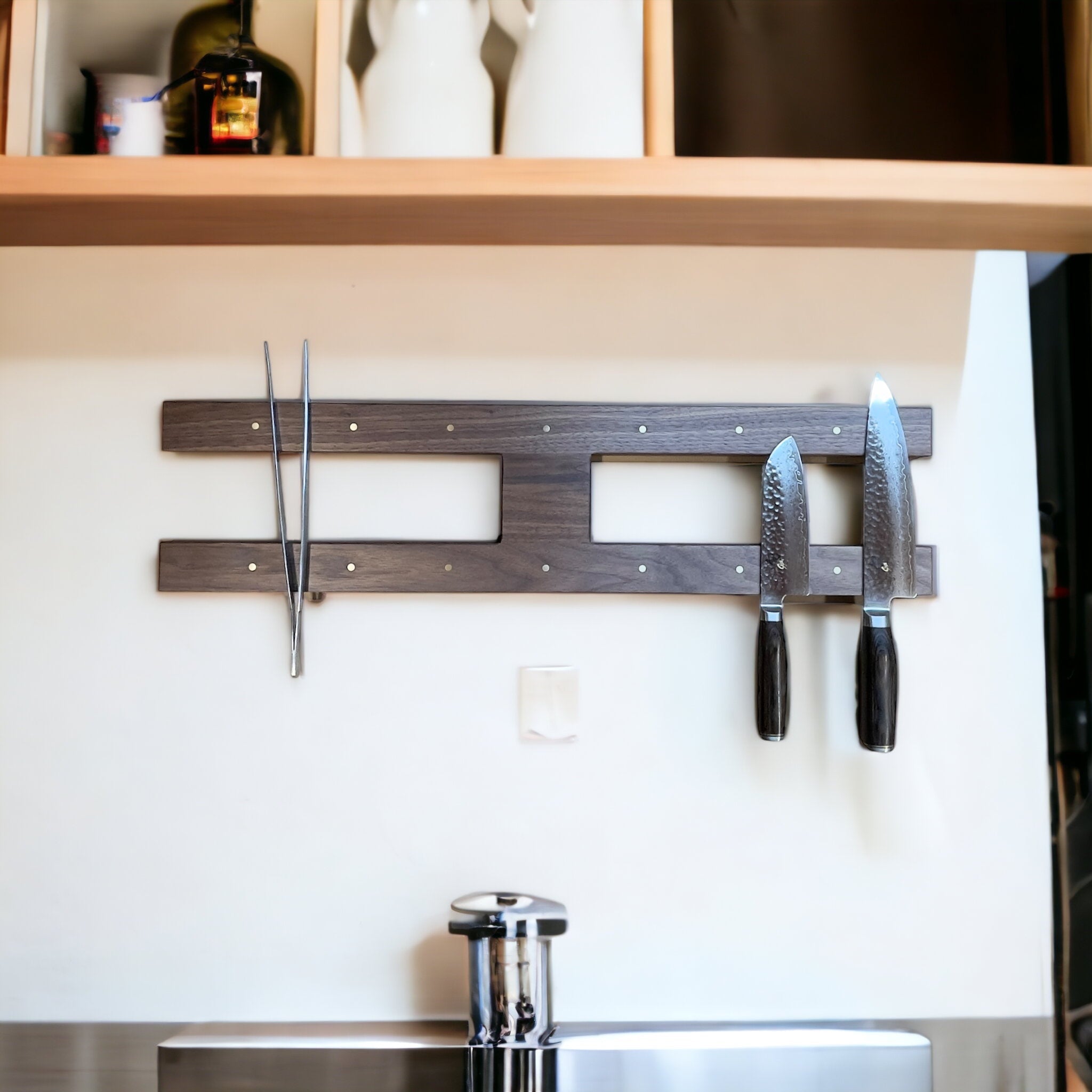 Rune - Jakobsen Woodworks 'H' dobbelt knivskinne i længder fra 40 - 70 cm 4 knive_1