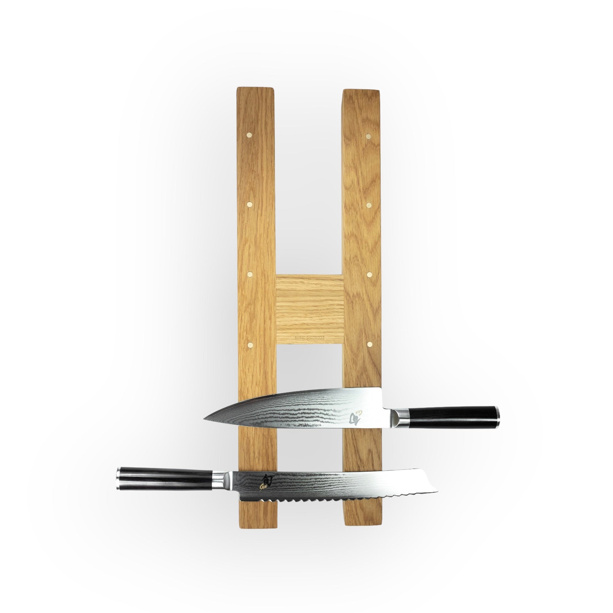 Rune - Jakobsen Woodworks 'H' dobbelt knivskinne i længder fra 40 - 70 cm 4 knive_4