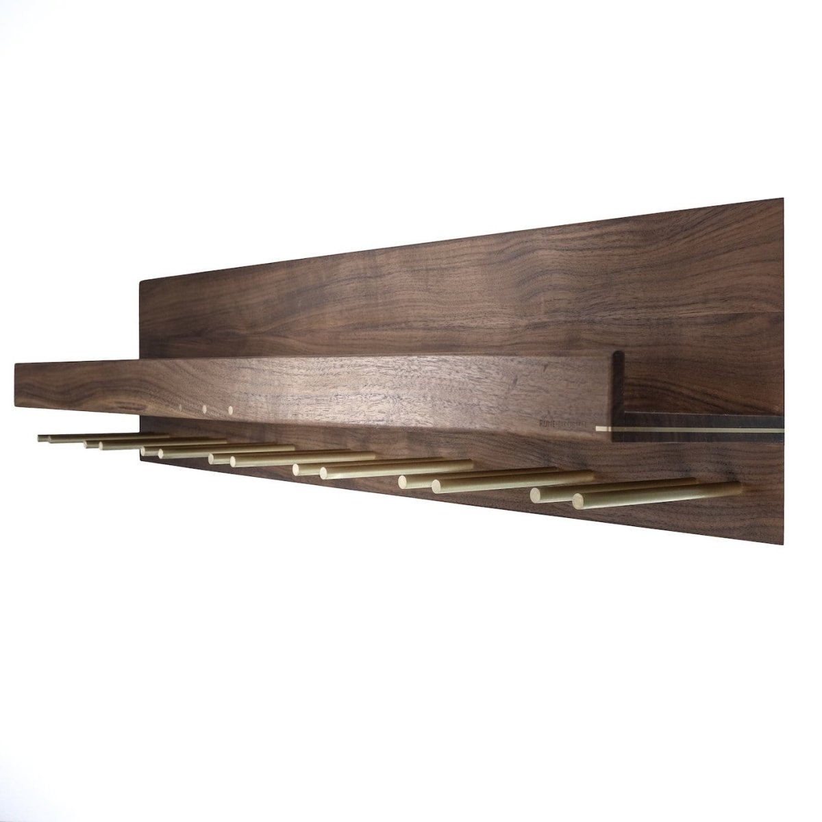 Rune - Jakobsen Woodworks 'Hack 4Wine' hylde med glasophæng 80 cm_12