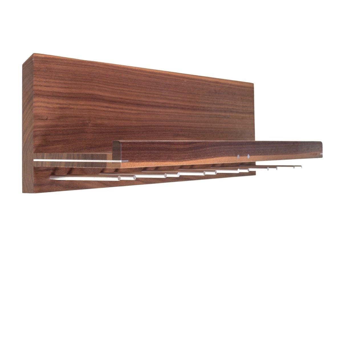 Rune - Jakobsen Woodworks 'Hack 4Wine' hylde med glasophæng 80 cm_14