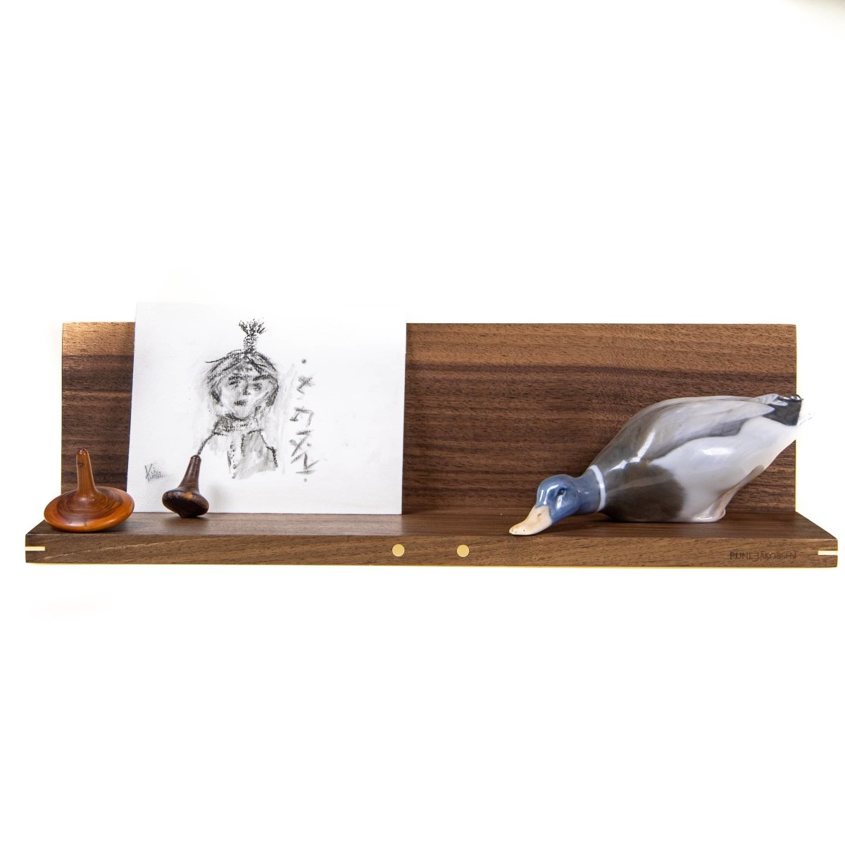 Rune - Jakobsen Woodworks 'L' smal hylde uden forkant 30 cm_12