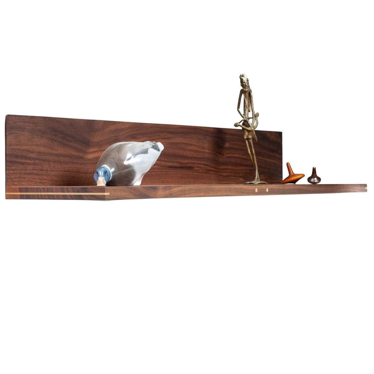 Rune - Jakobsen Woodworks 'XL' dyb hylde uden forkant Valnød_5