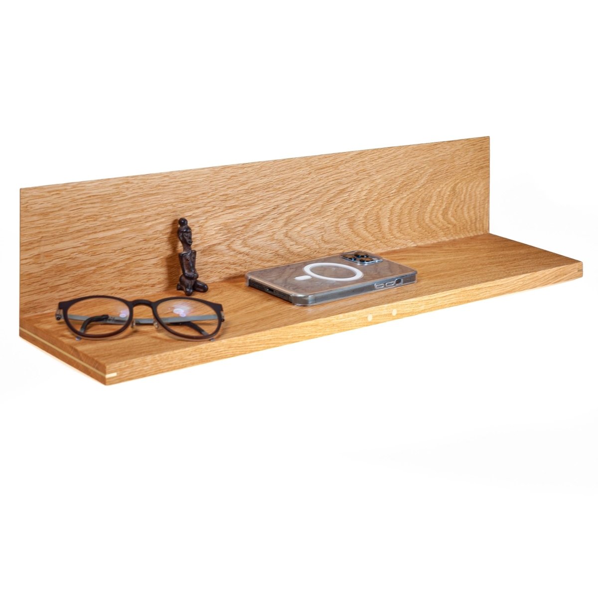 Rune - Jakobsen Woodworks 'XL' dyb hylde uden forkant Valnød_14
