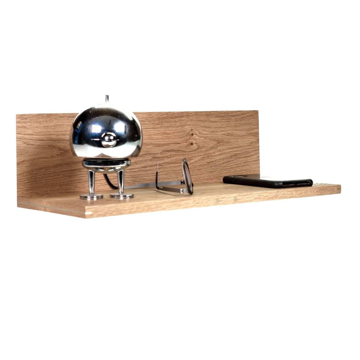 Rune - Jakobsen Woodworks 'XL' dyb hylde uden forkant Valnød_17