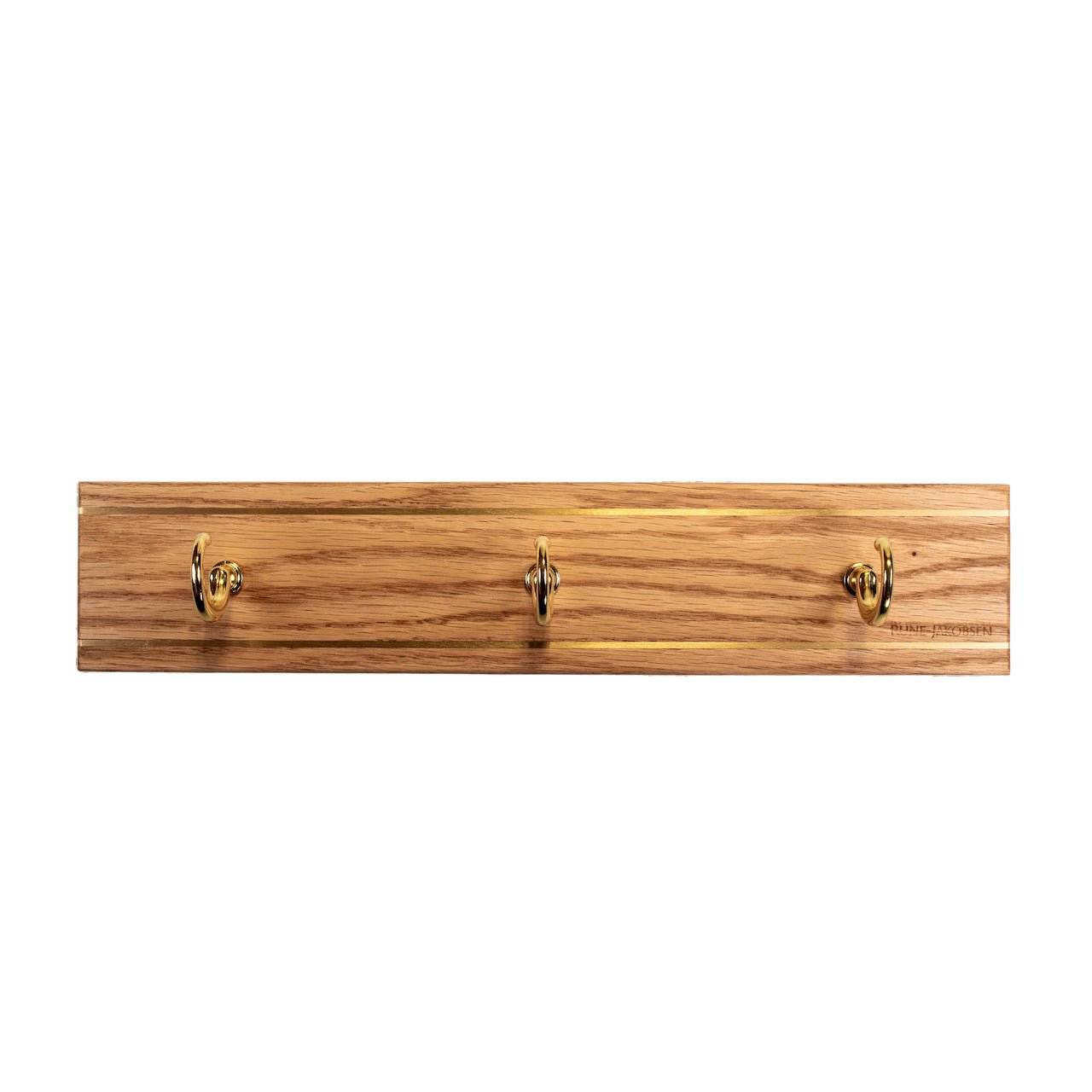 Rune - Jakobsen Woodworks 'Wide Hook Buddy' bred knage med messingkroge 60 cm / 4 kroge_7