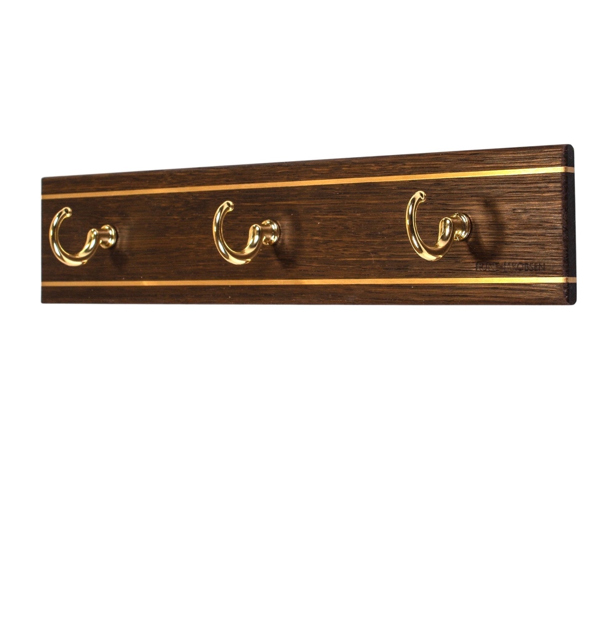 Rune - Jakobsen Woodworks 'Wide Hook Buddy' bred knage med messingkroge 100cm / 7 kroge_3