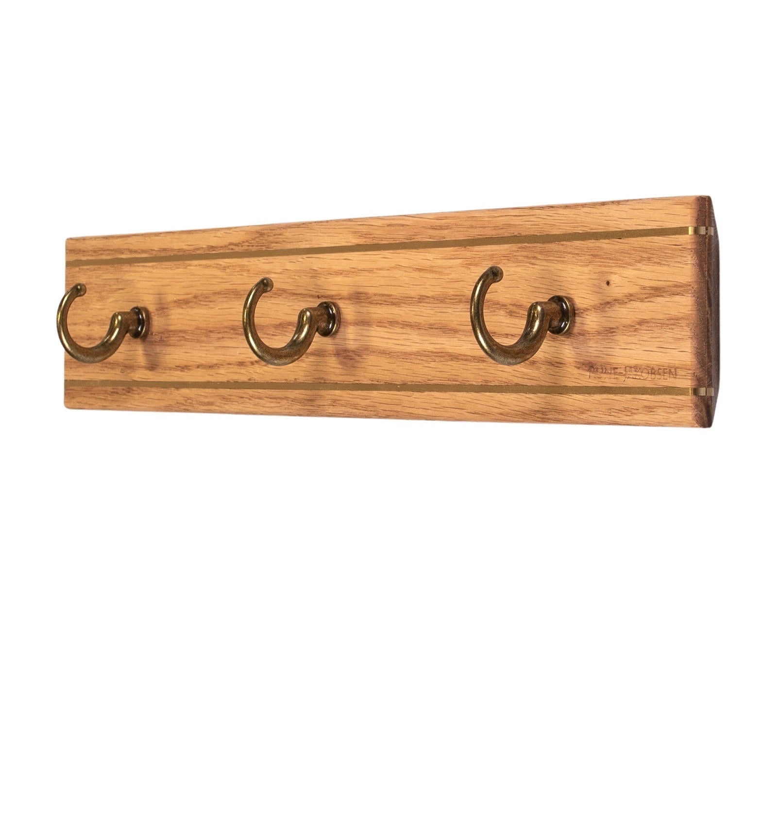 Rune - Jakobsen Woodworks 'Wide Hook Buddy' bred knage med messingkroge 100cm / 7 kroge_6