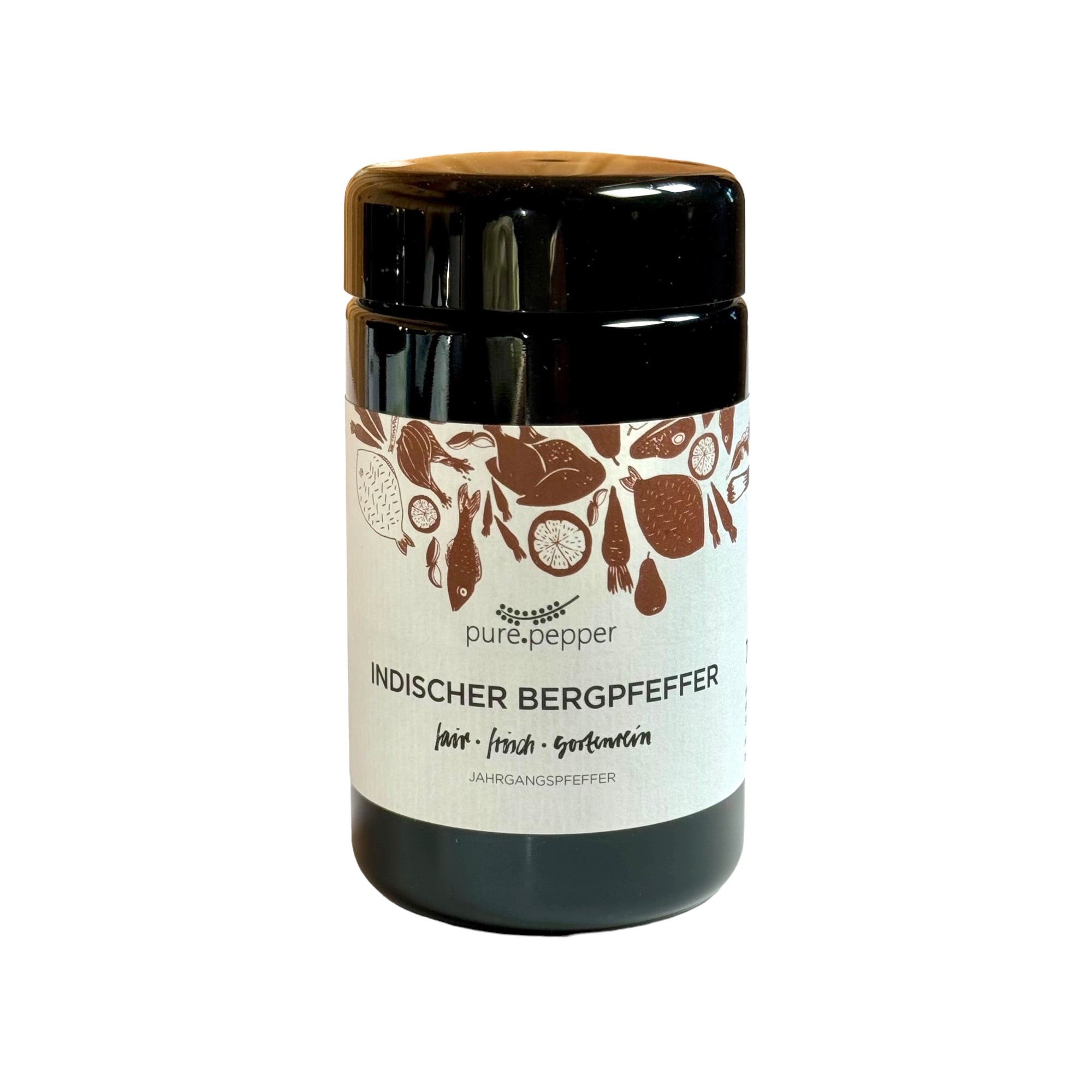 PurePepper 'Indian Mountain' sort peber Glas - nettoindhold 70 gram_3