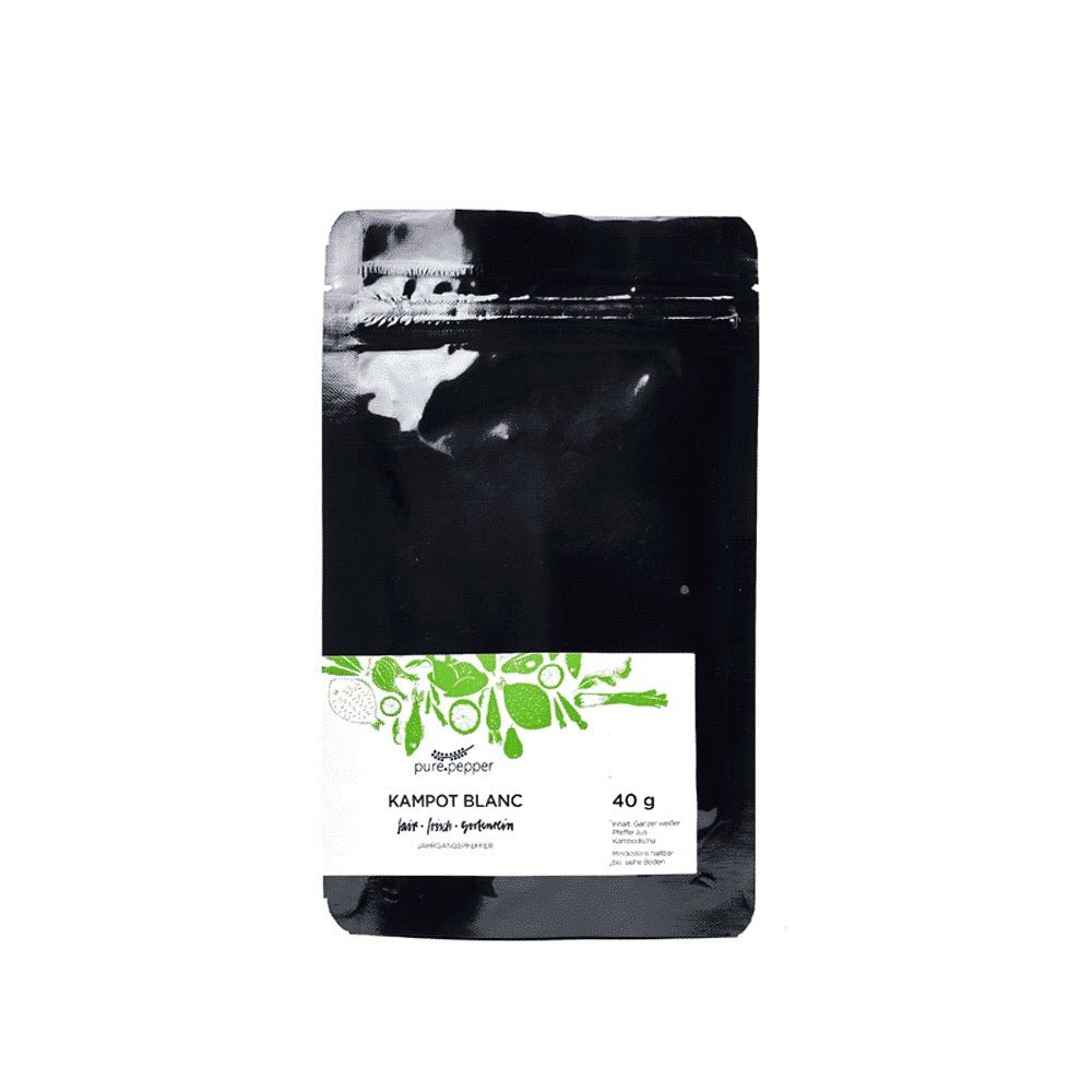 PurePepper 'Kampot Blanc' hvid peber Refill - nettoindhold 40 gram_2