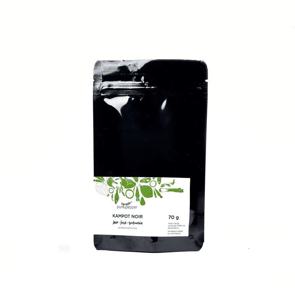 PurePepper 'Kampot Noir' sort peber Refill - nettoindhold 70 gram_2