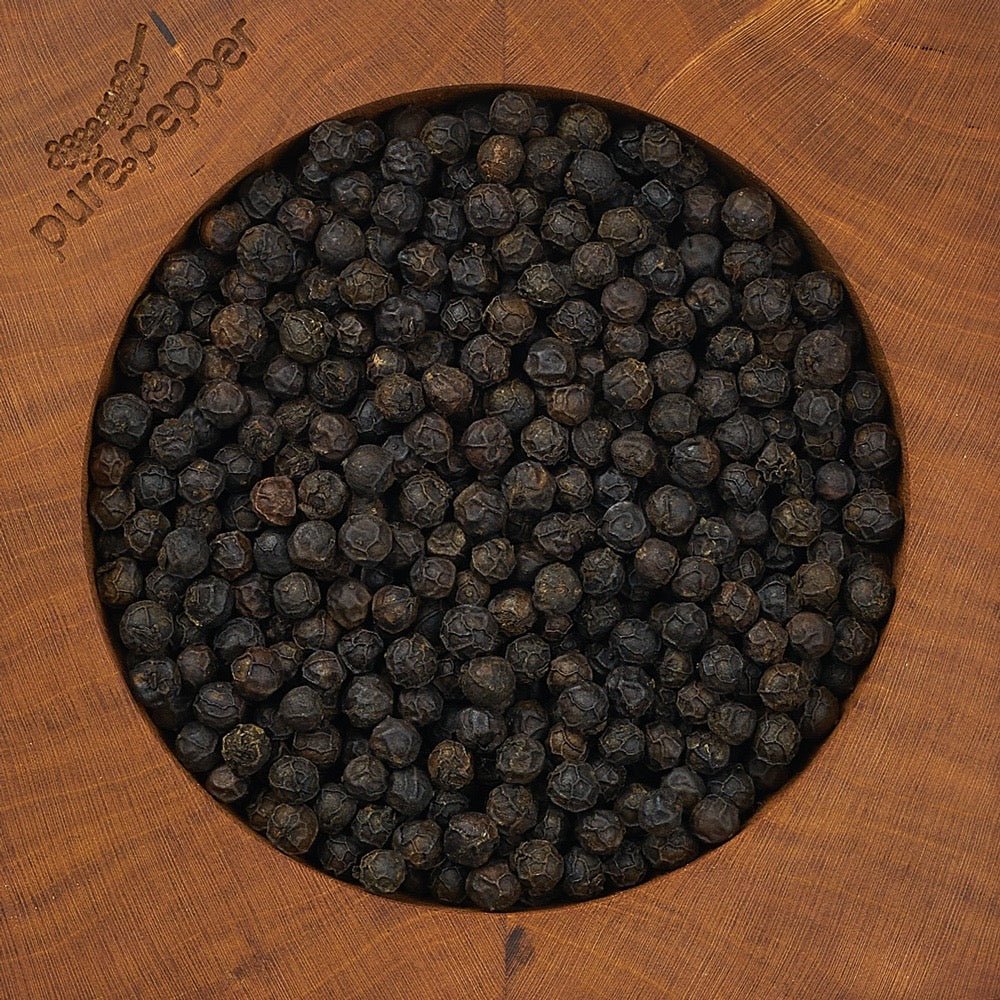 PurePepper 'Kampot Noir' sort peber Refill - nettoindhold 70 gram_1