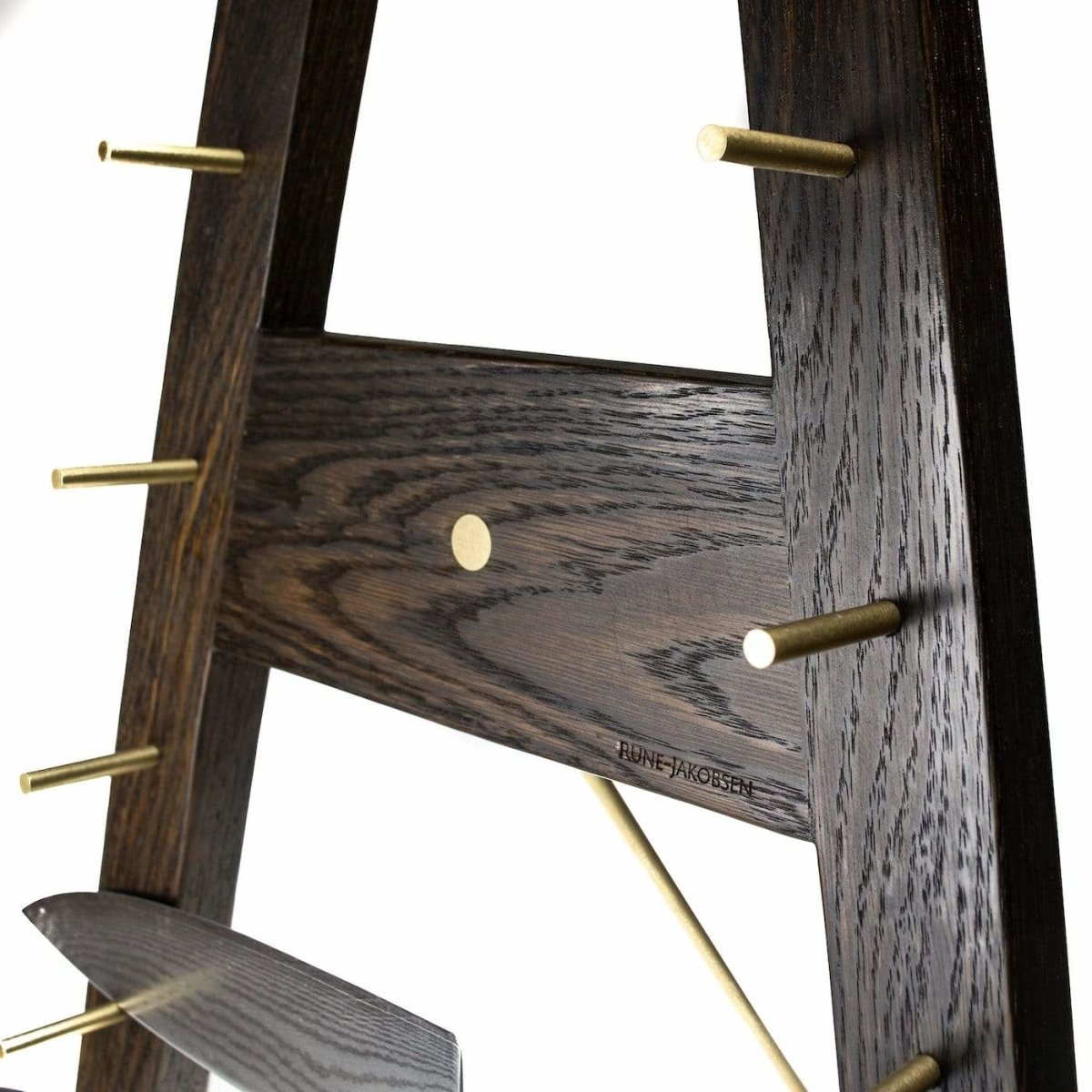 Rune - Jakobsen Woodworks 'Katana' knivholder 5 knive_13