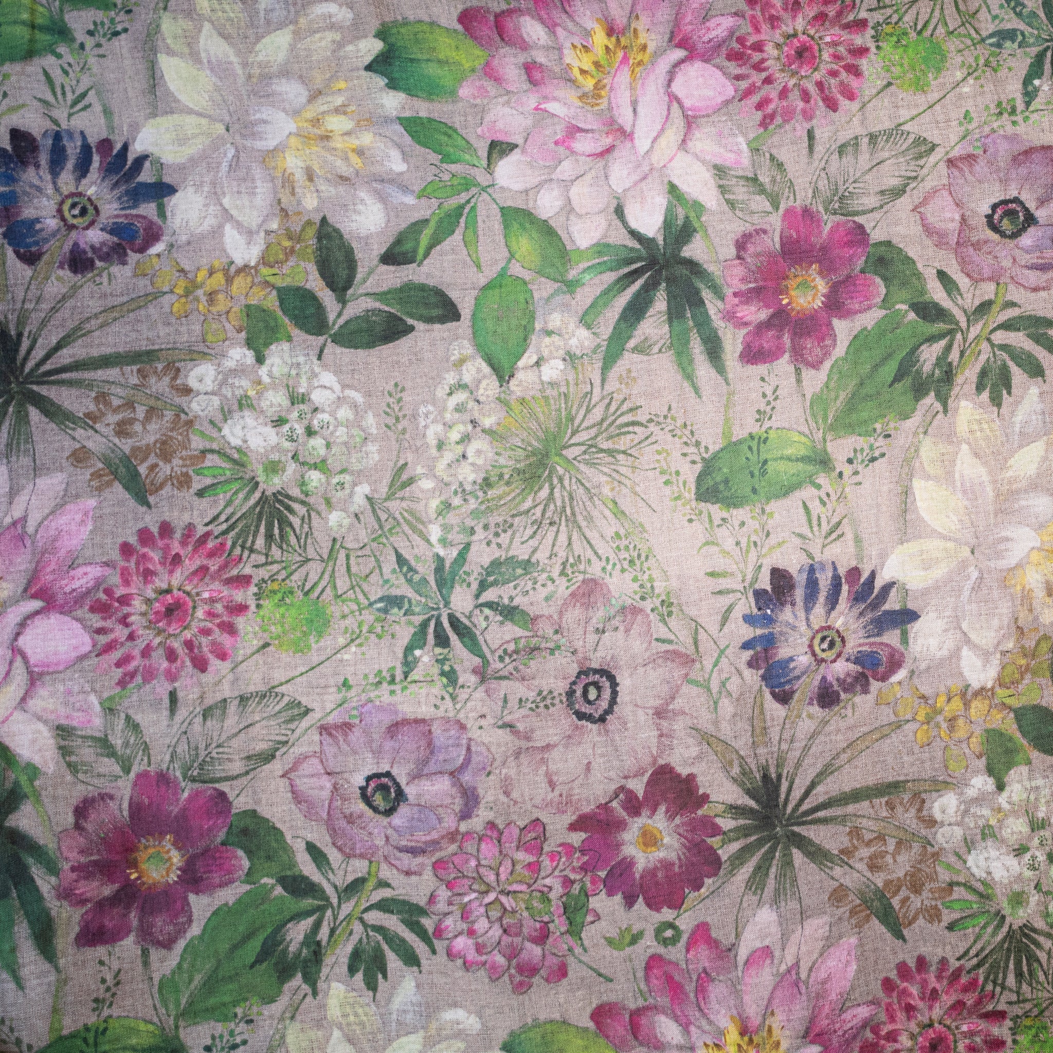 Tessitura Toscana Telerie 'La vie en rose' hørsengetæppe 180x280_3