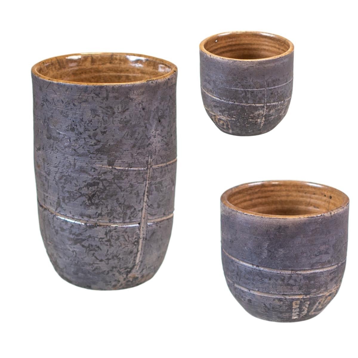 Dorte Visby 'Lønstrupkoppen' raku 11 cm honning_3 by Rune-Jakobsen Design