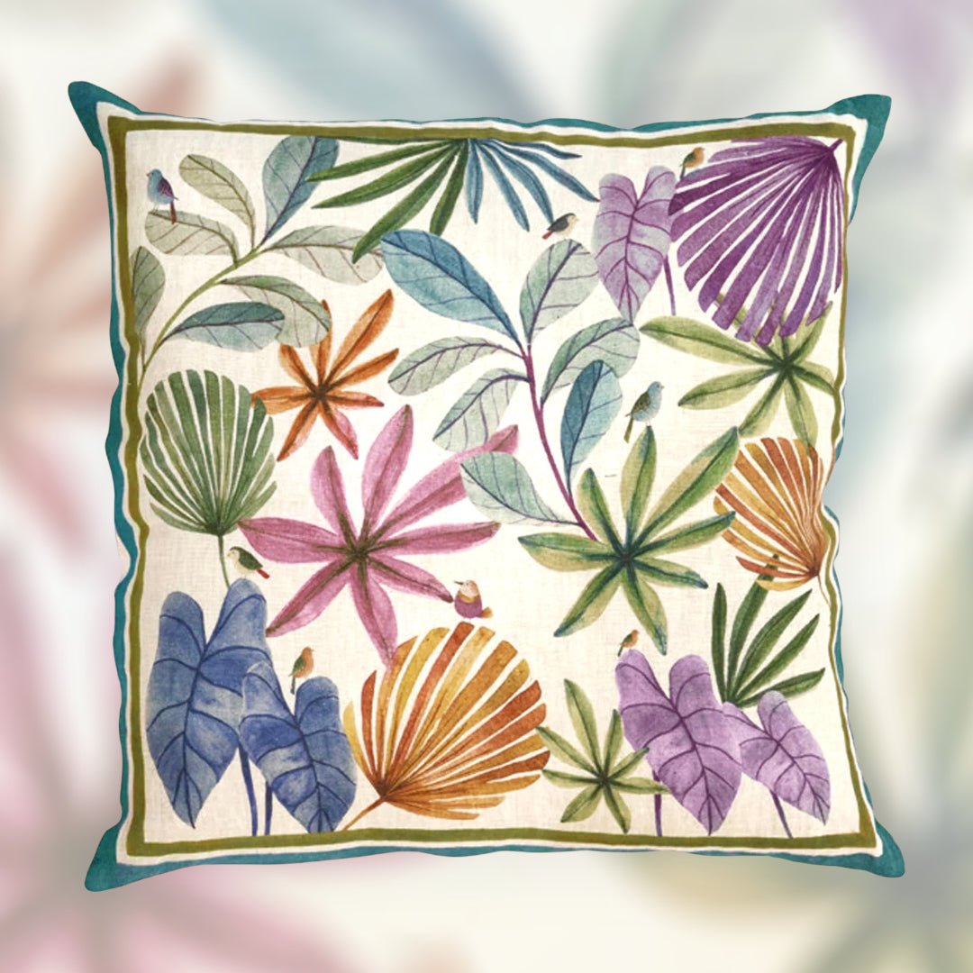 Tessitura Toscana Telerie 'Mindo' hørpude 55x55cm Uden inderpude_1