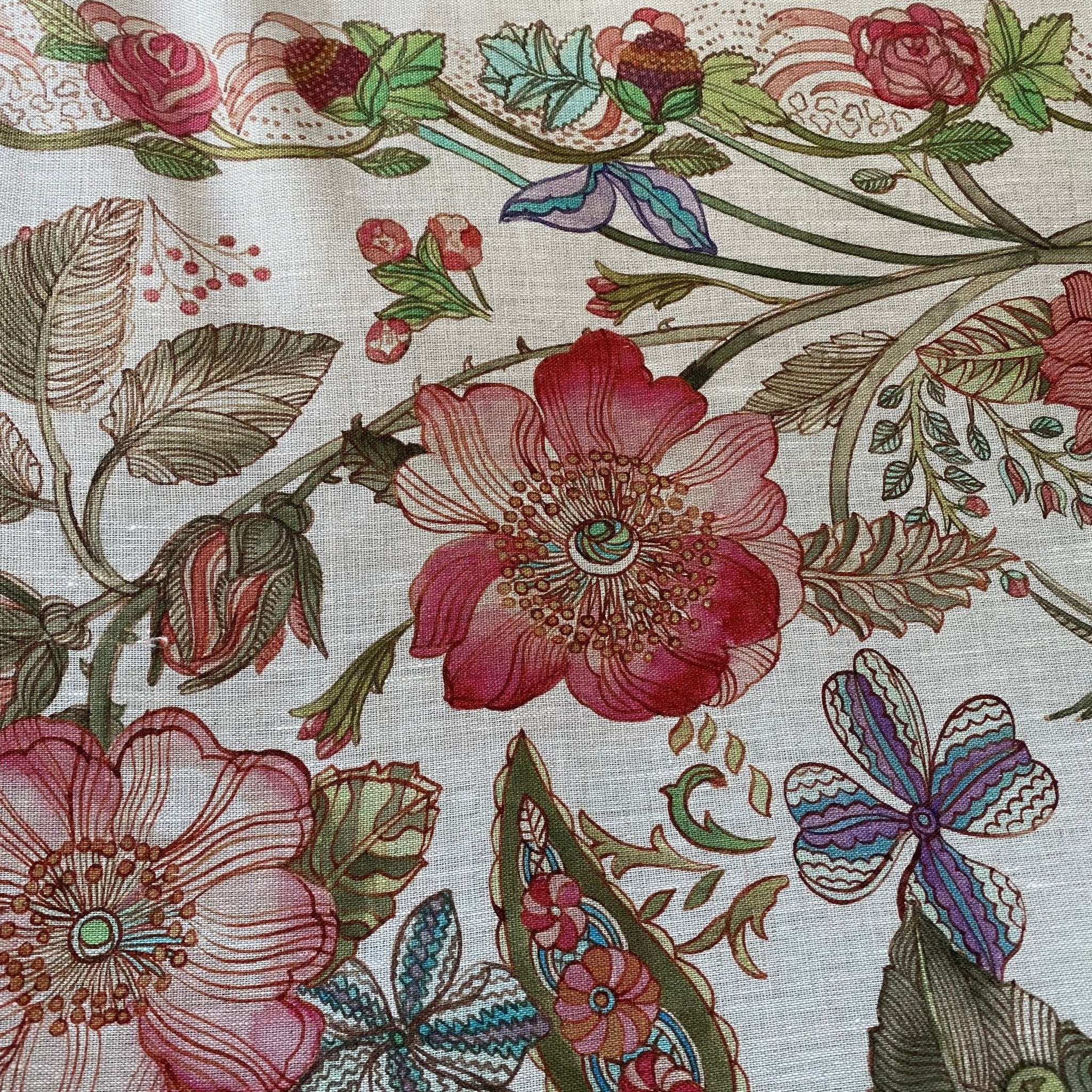 Tessitura Toscana Telerie 'Occitane' hørsengetæppe 180x280_4