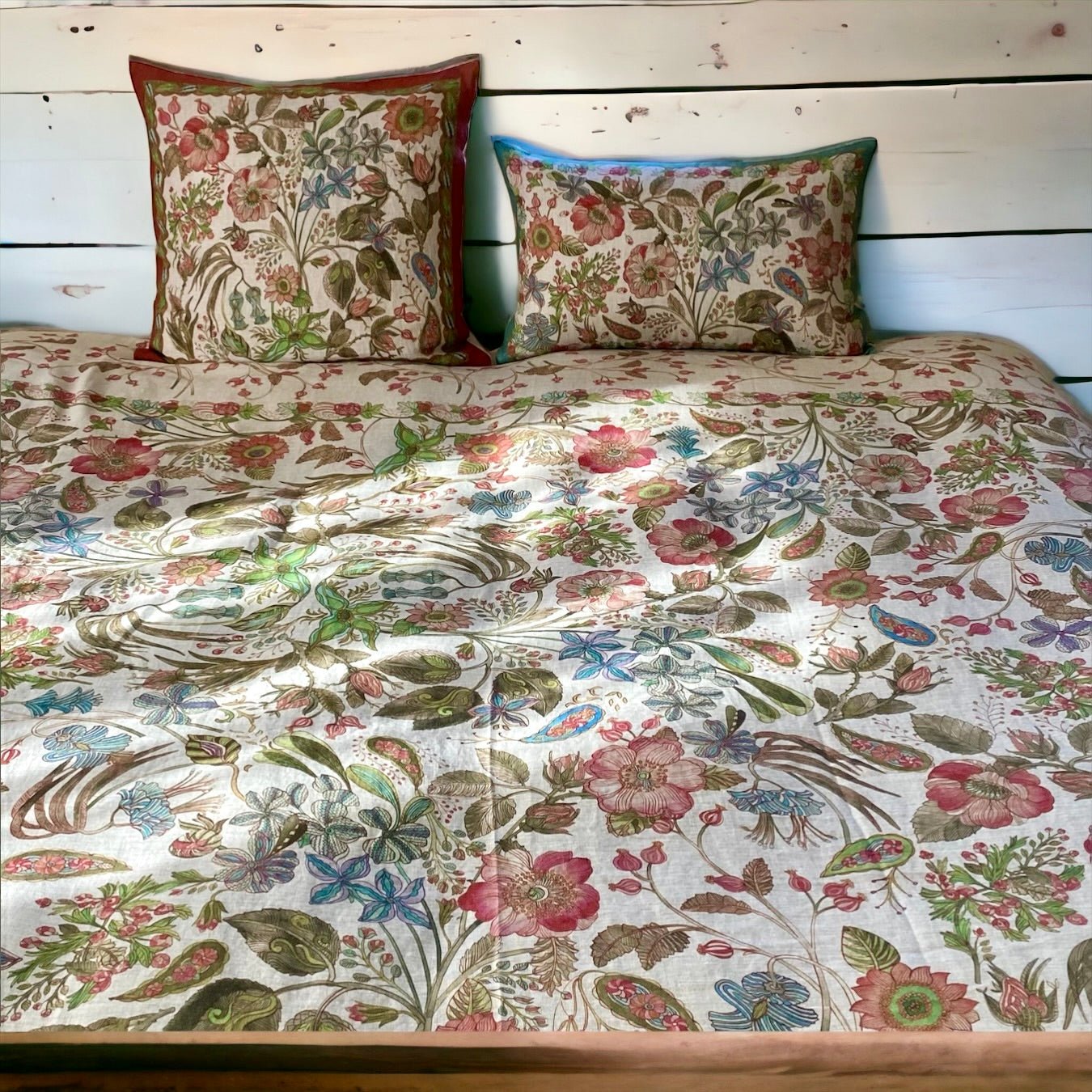 Tessitura Toscana Telerie 'Occitane' hørsengetæppe 180x280_2