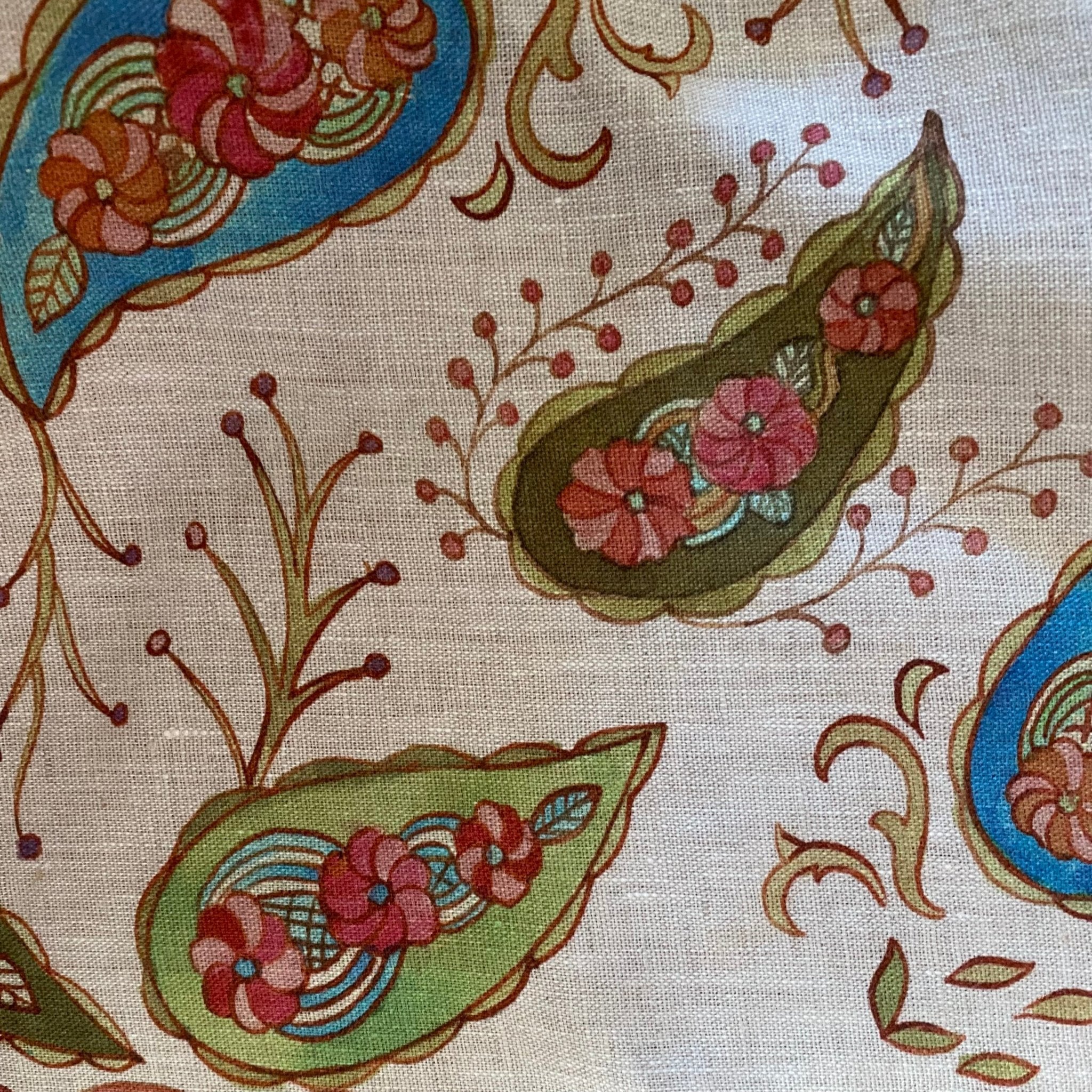 Tessitura Toscana Telerie 'Occitane' hørsengetæppe 180x280_7