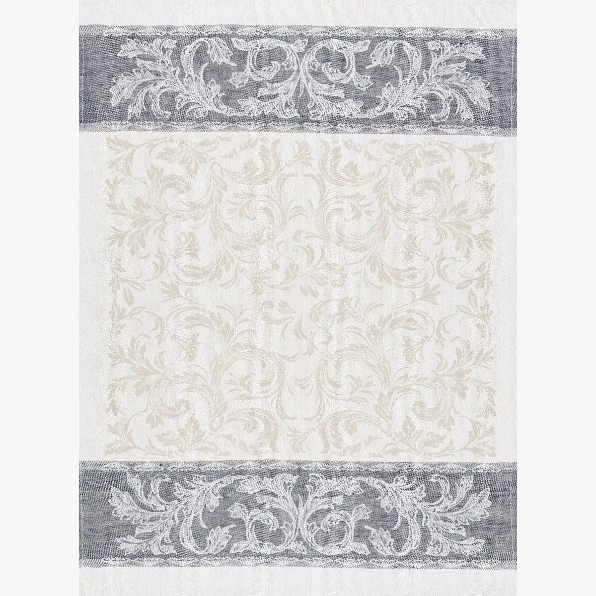 Rune - Jakobsen Design ‘Paisley’ viskestykke i hør/bomuld _1