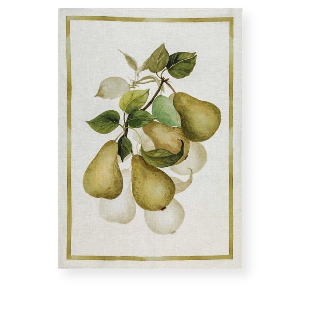 Tessitura Toscana Telerie 'Pear' hørviskestykke _1