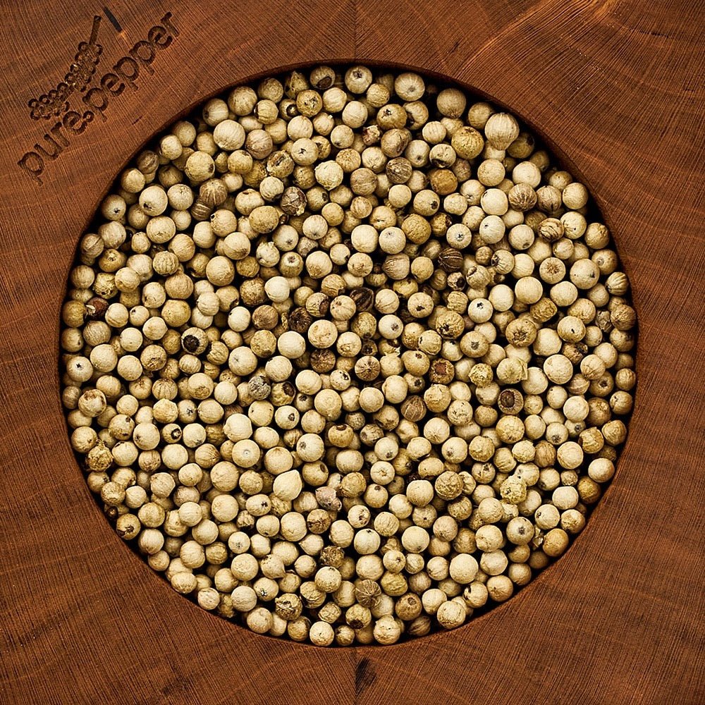 PurePepper 'Penja Blanc' hvid peber Glas - nettoindhold 40 gram_1