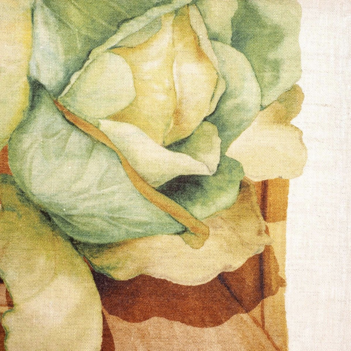 Tessitura Toscana Telerie 'Potager Insalata' hørviskestykke _2