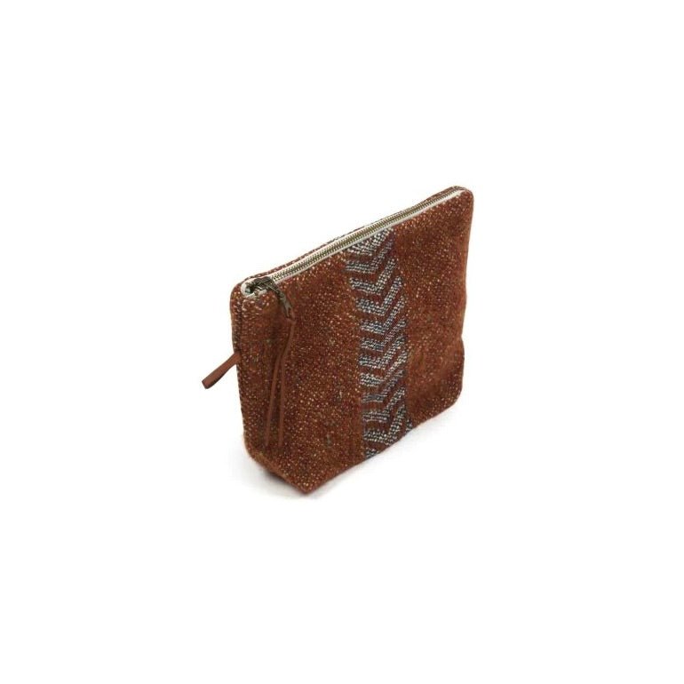 Libeco 'Pouch' små håndtasker i hør, 16x23 cm Jules - Navy_11