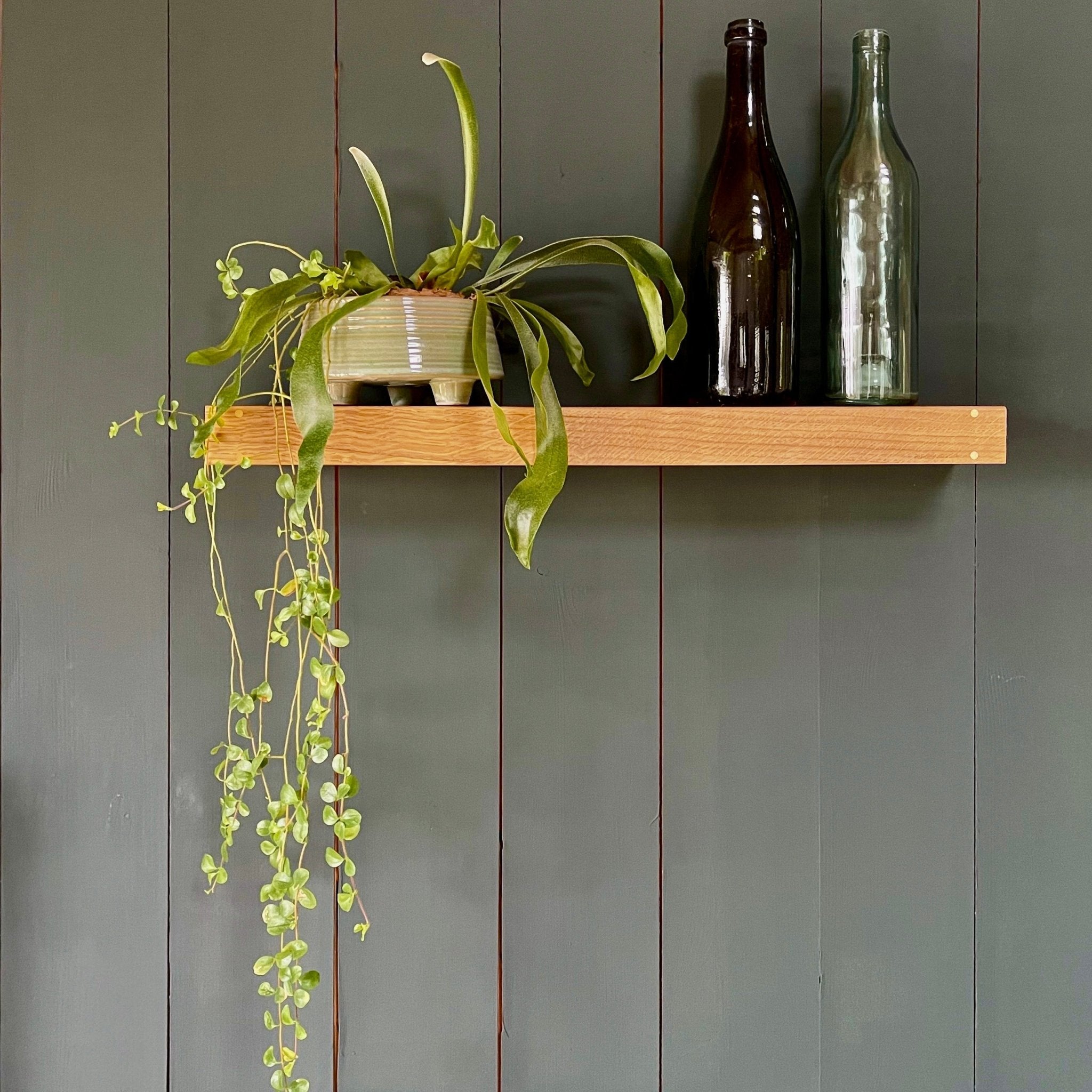Rune - Jakobsen Woodworks 'Raw' svævehylde 60cm_1