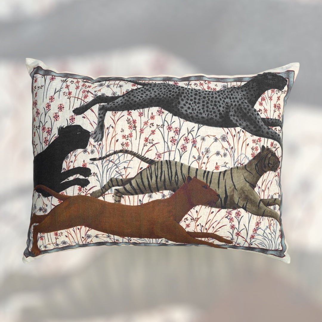 Tessitura Toscana Telerie 'Roar' hørpude 40x60cm Uden inderpude_1