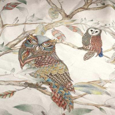 Tessitura Toscana Telerie 'Bubo' hørsengetæppe 180x280cm_6