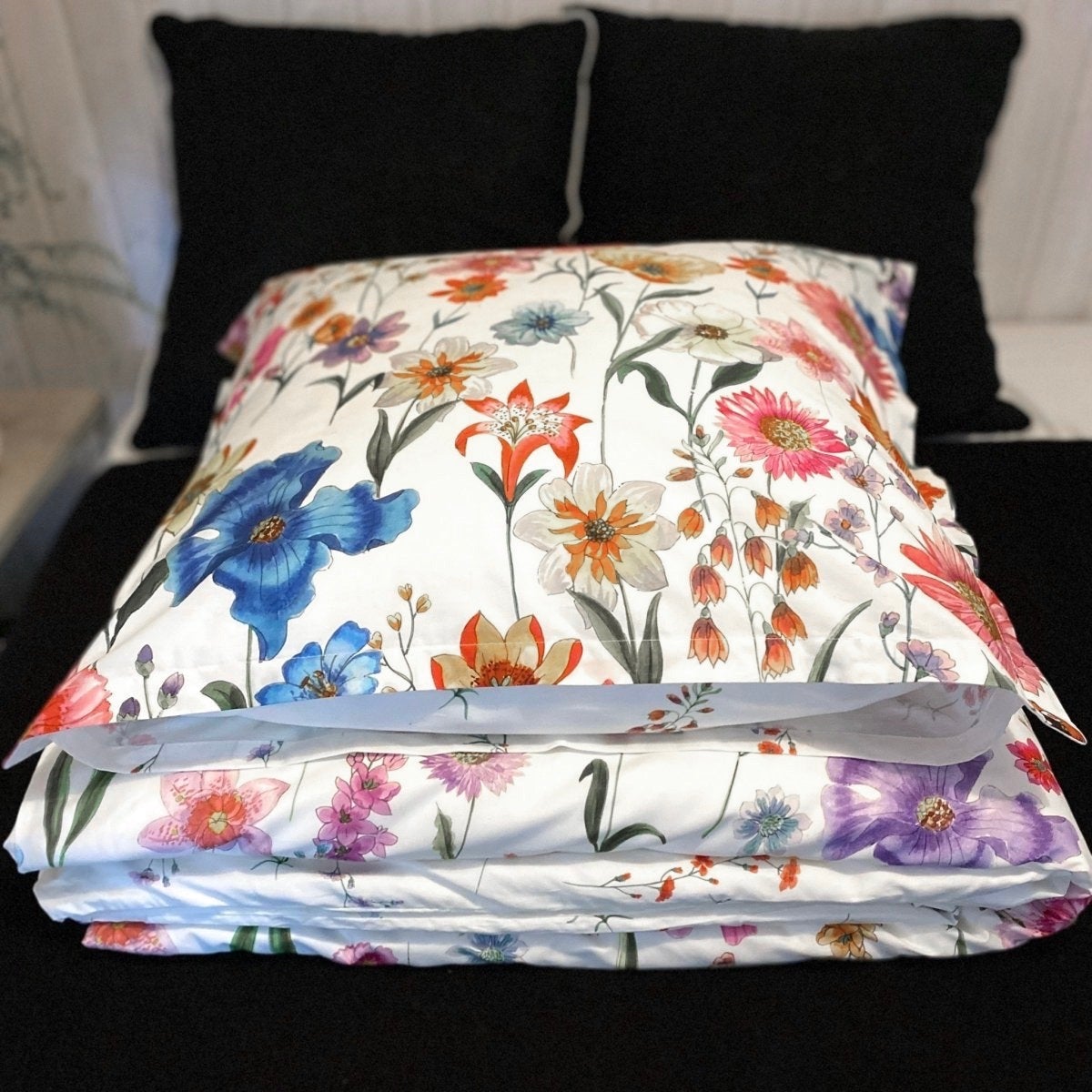 Tessitura Toscana Telerie 'Bloom' blomstersengesæt 140x220cm_10