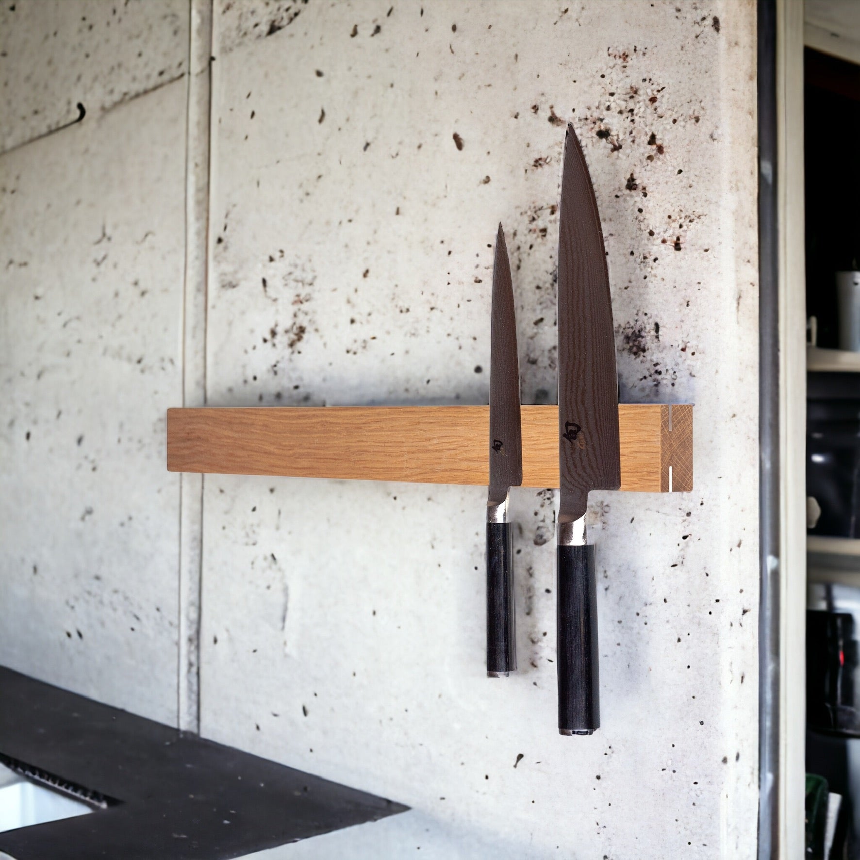 Rune-Jakobsen Woodworks 'Slim'n Flat Exclusive' knivmagnet_4 by Rune-Jakobsen Design