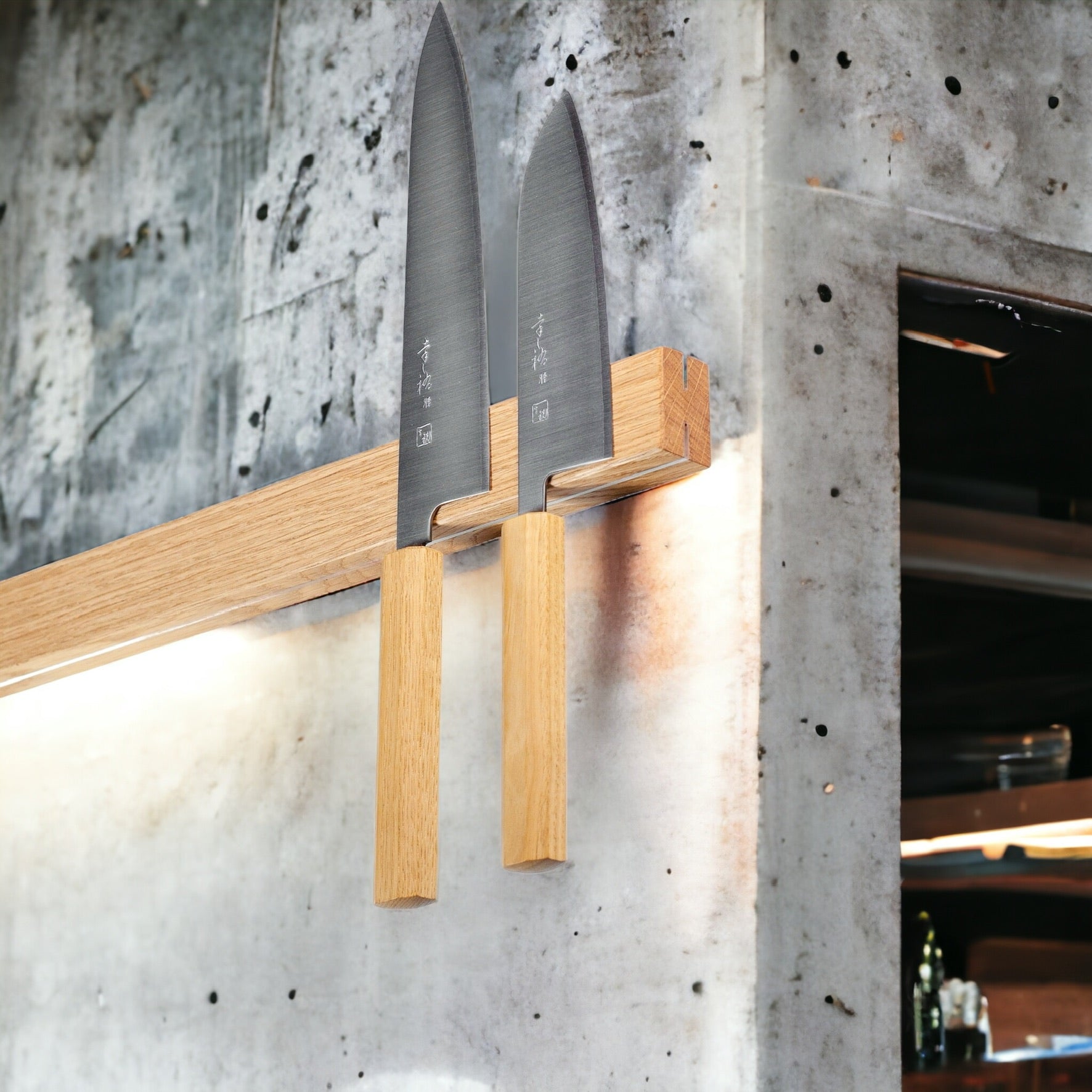 Rune-Jakobsen Woodworks 'Slim'n Flat Exclusive' knivmagnet_1 by Rune-Jakobsen Design