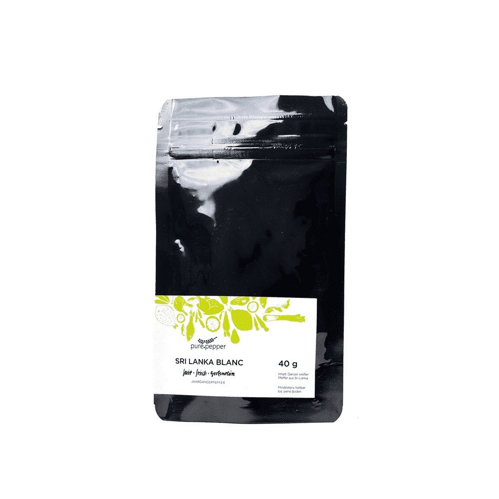 PurePepper 'Sri Lanka Blanc' hvid peber Refill - nettoindhold 40 gram_2