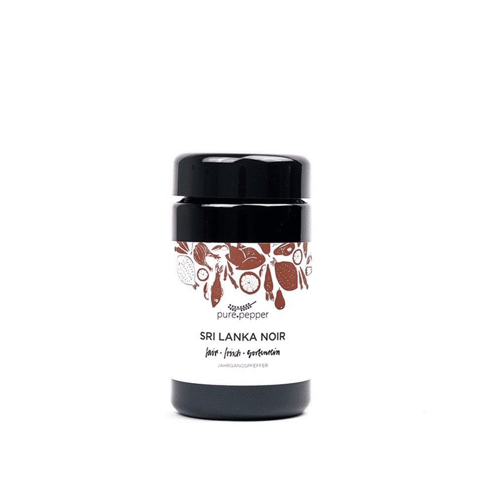 PurePepper 'Sri Lanka Noir' sort peber Glas - nettoindhold 70 gram_3
