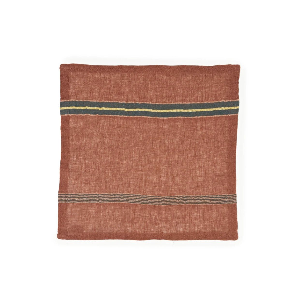 Libeco Stribede stofservietter Olympia 42x42 cm_5
