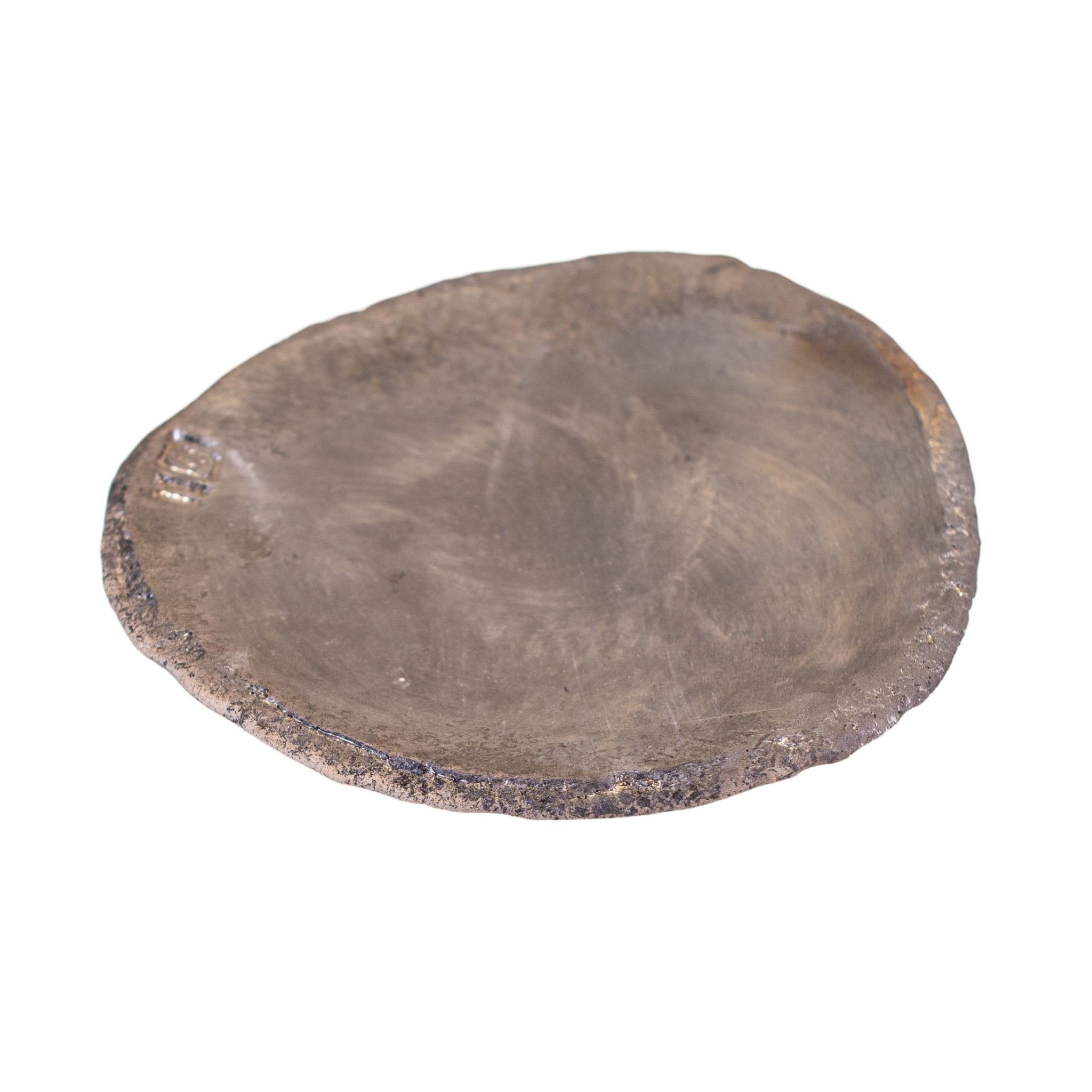 Dorte Visby 'Tallerken' raku 21cm Tallerken_1