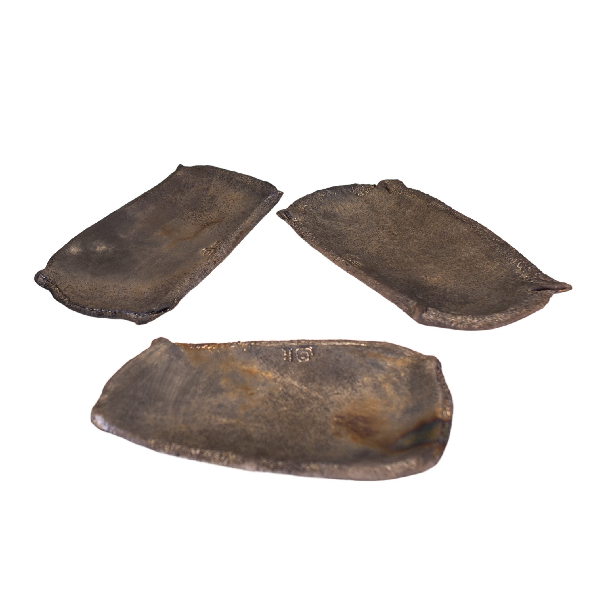 Dorte Visby 'Tallerken' raku 25cm Ca. 25 cm lang_2