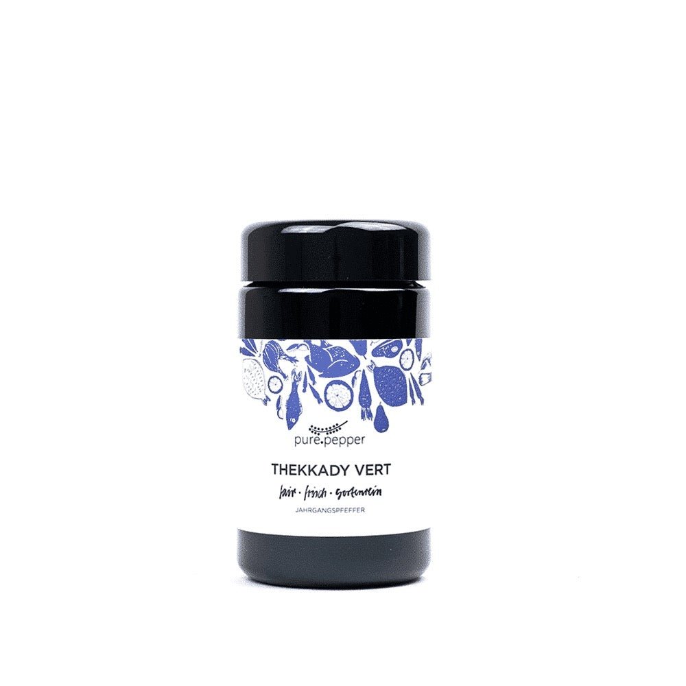 PurePepper 'Thekkady Vert' grøn peber Glas - nettoindhold 50 gram_3