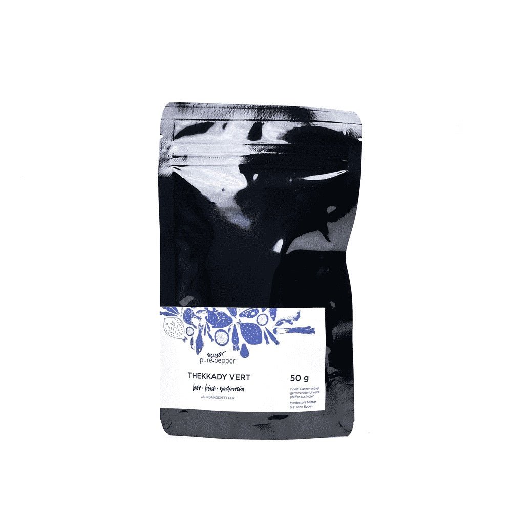 PurePepper 'Thekkady Vert' grøn peber Refill - nettoindhold 50 gram_2