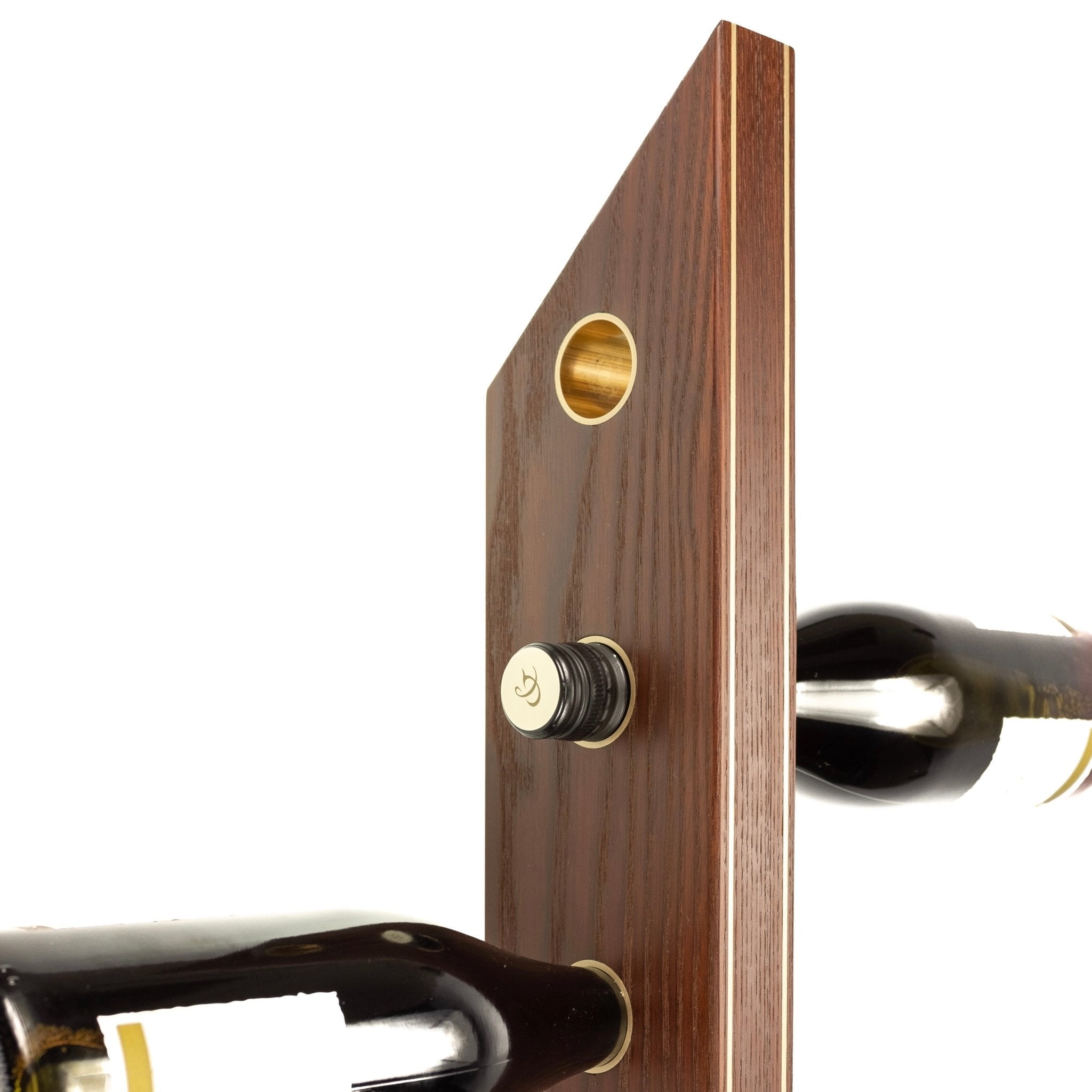 Rune - Jakobsen Woodworks 'D'wine' vinholder Egetræ /lodret montering_5