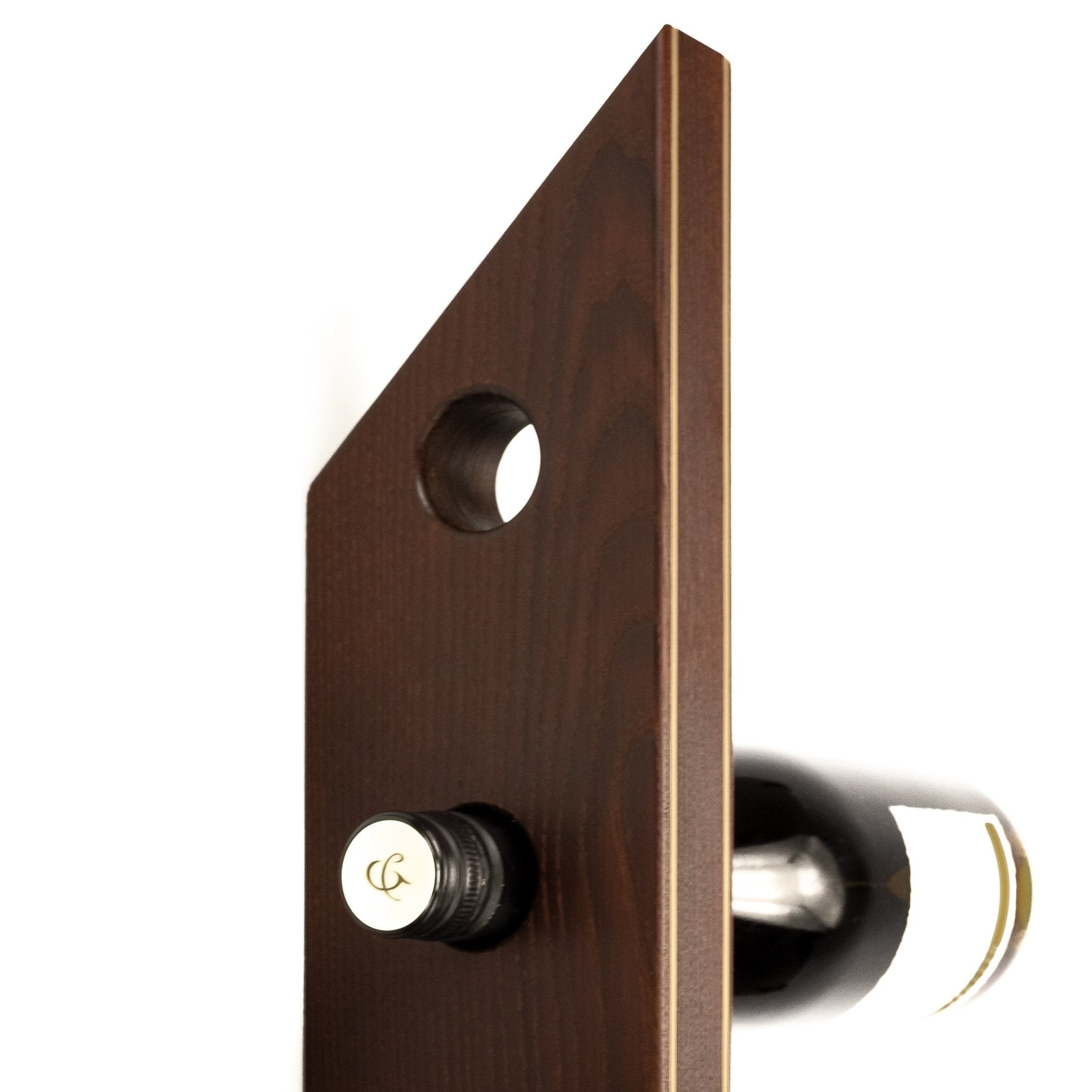 Rune - Jakobsen Woodworks 'D'wine' vinholder Egetræ /lodret montering_4