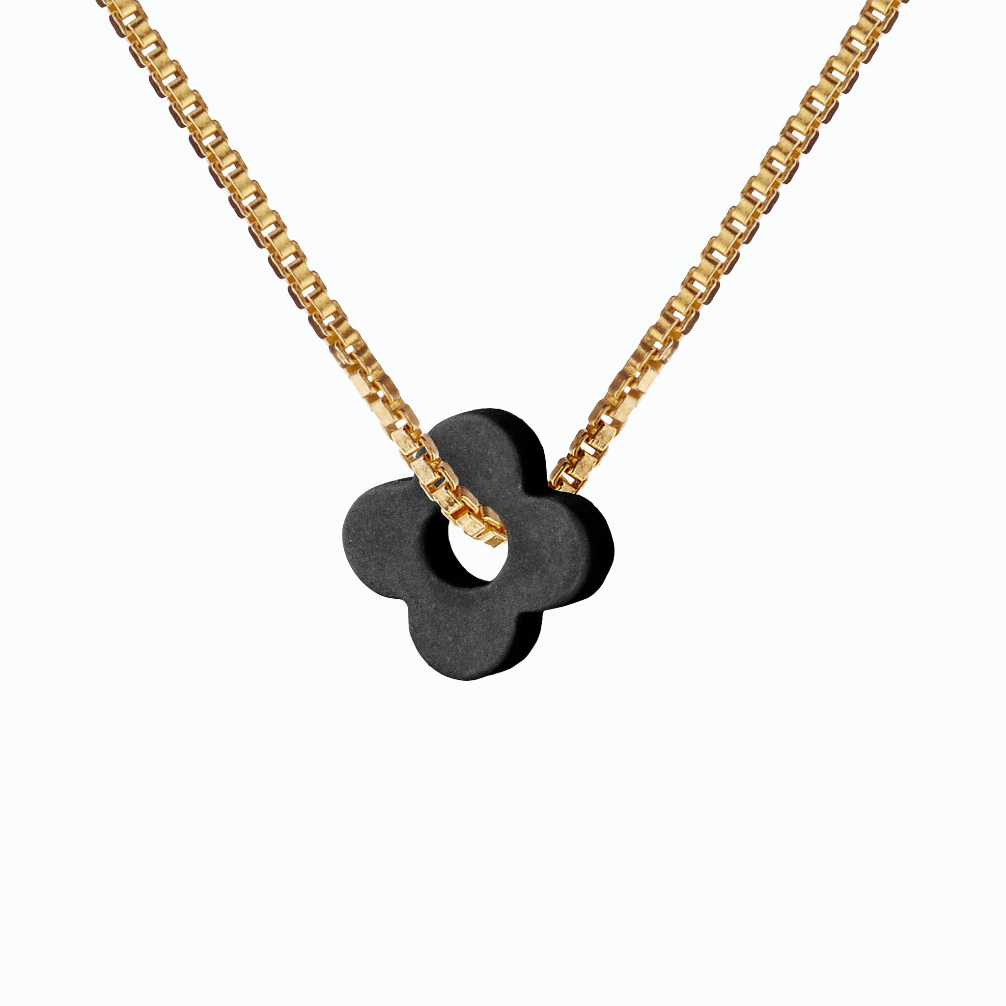 AURA necklace · BLACK