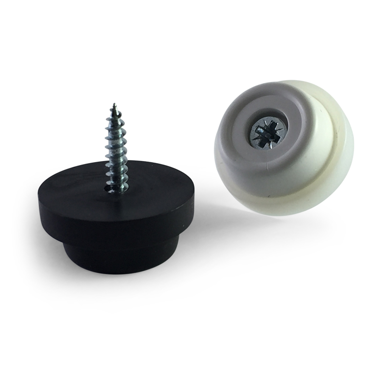 Skridsikre gummifødder til skærebrætter (4 stk.)