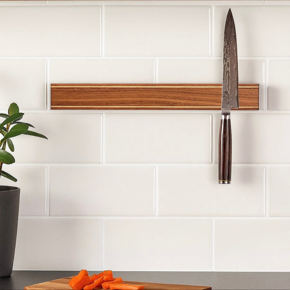 'Slim'n Flat Rails' knivmagnet i længder fra 30 - 80 cm