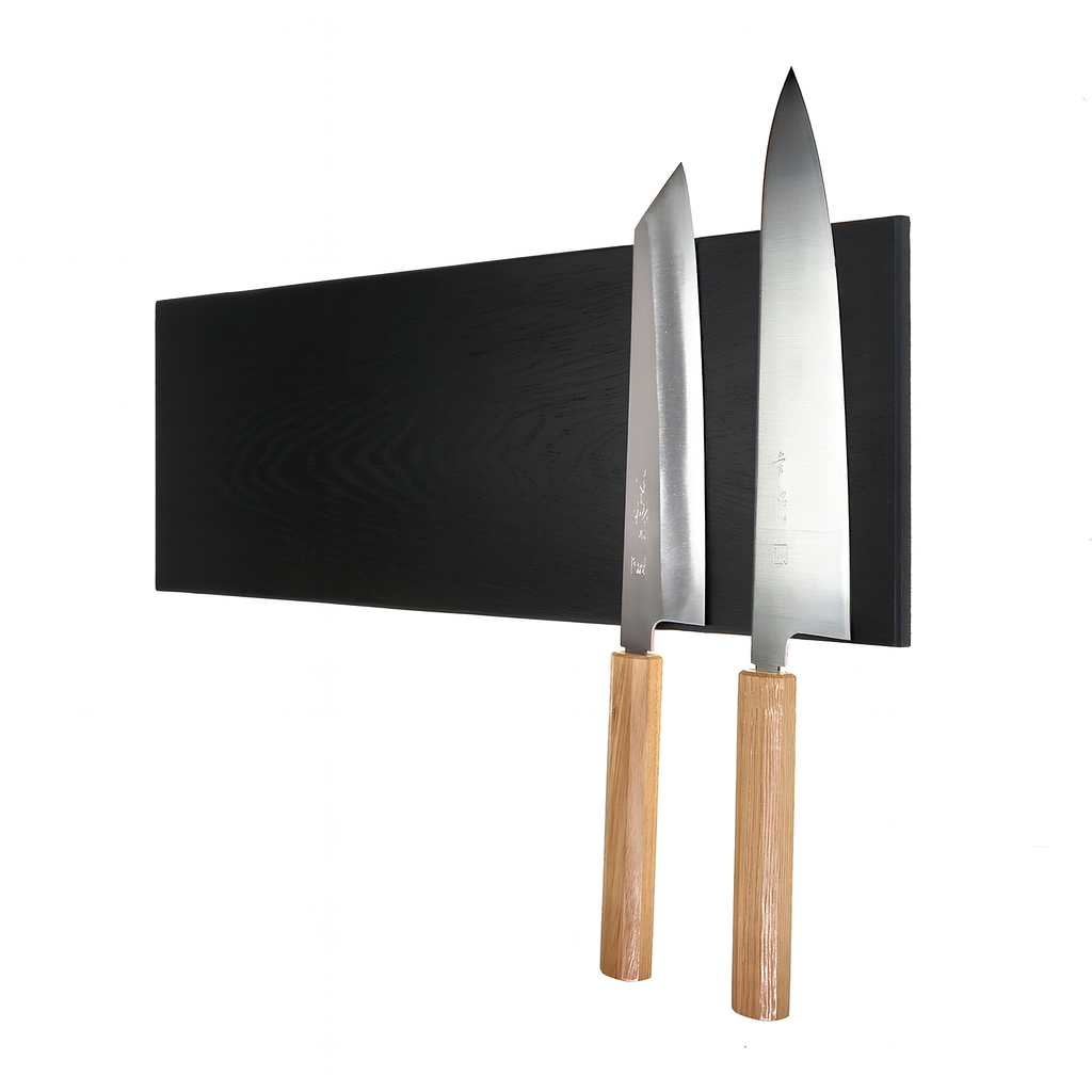 Blackboard Ekstra – black knife rail with extra magnetic strength in multiple sizes