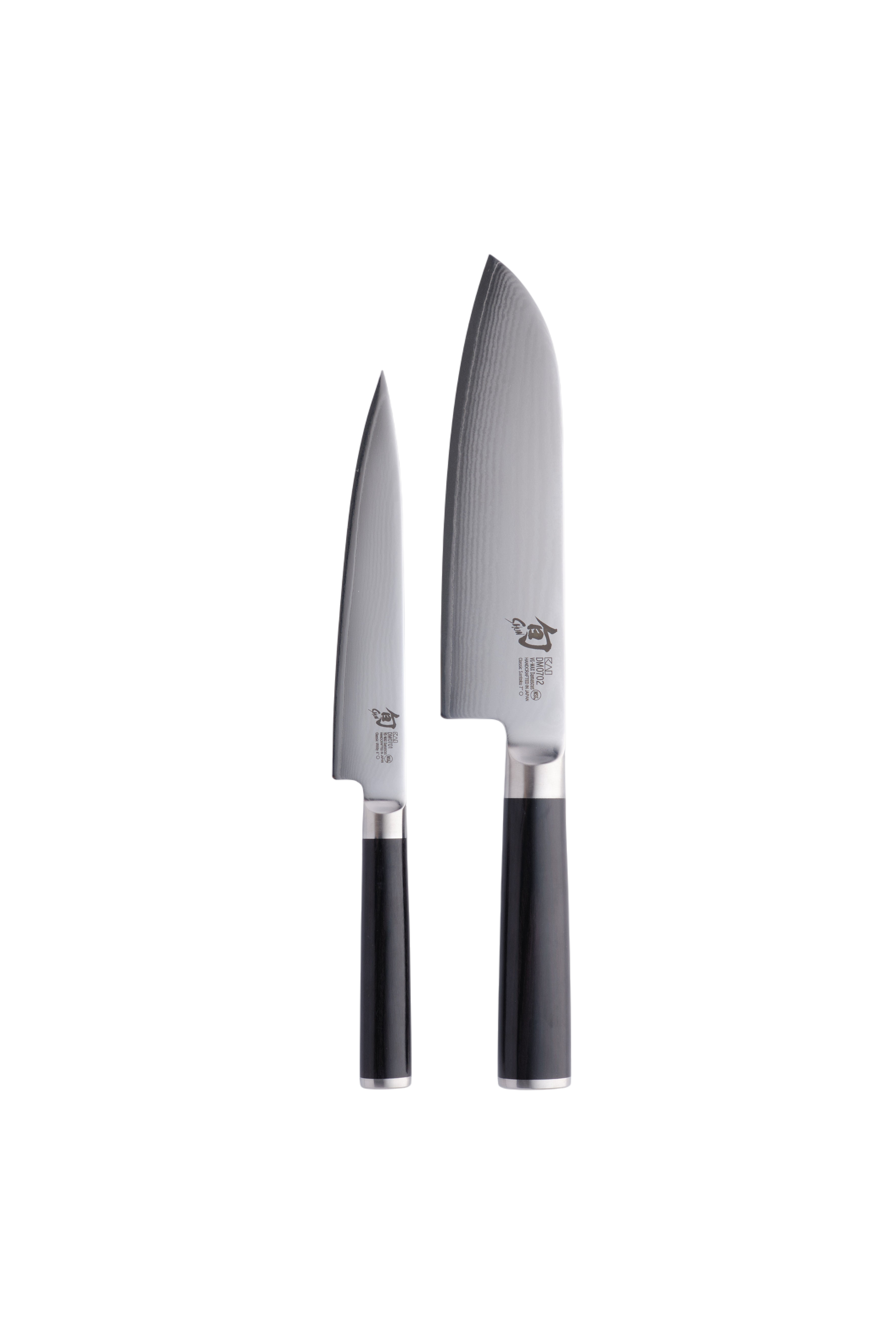 Juego de cuchillos clásicos Shun con... Cuchillo multiusos y Santoku