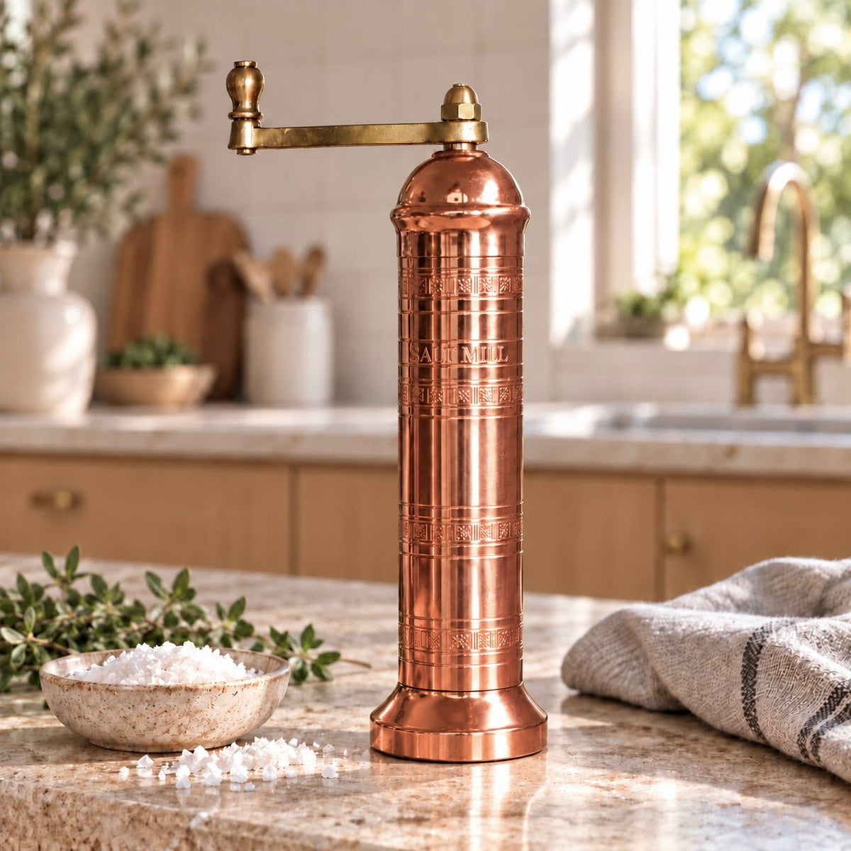Alexander Classic Copper Mill – copper salt and pepper mills in 20 and 23 cm