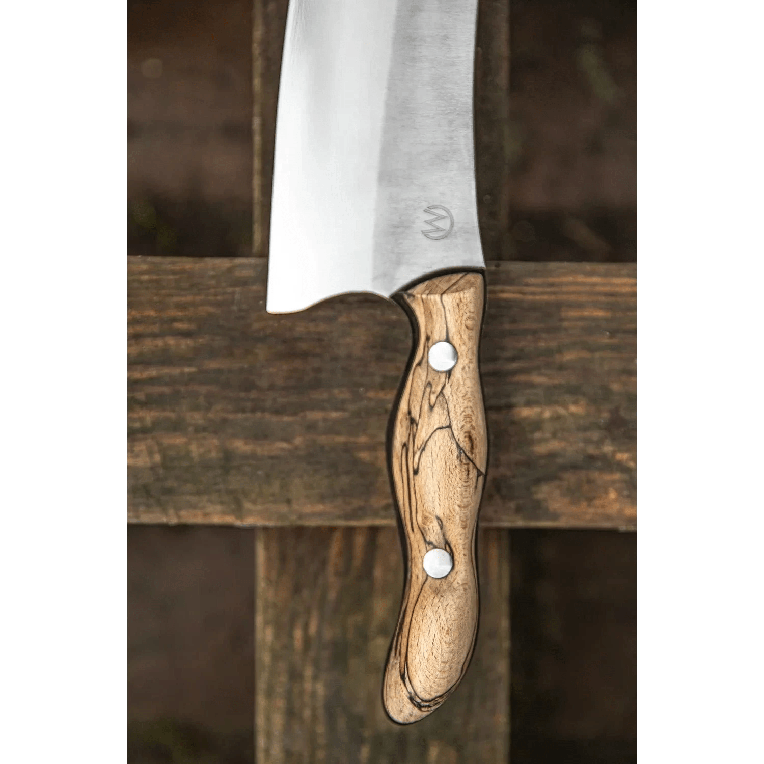 Køb 'Moustache Nightowl' Santoku køkkenkniv Santoku_3 fra M_Knives hos os