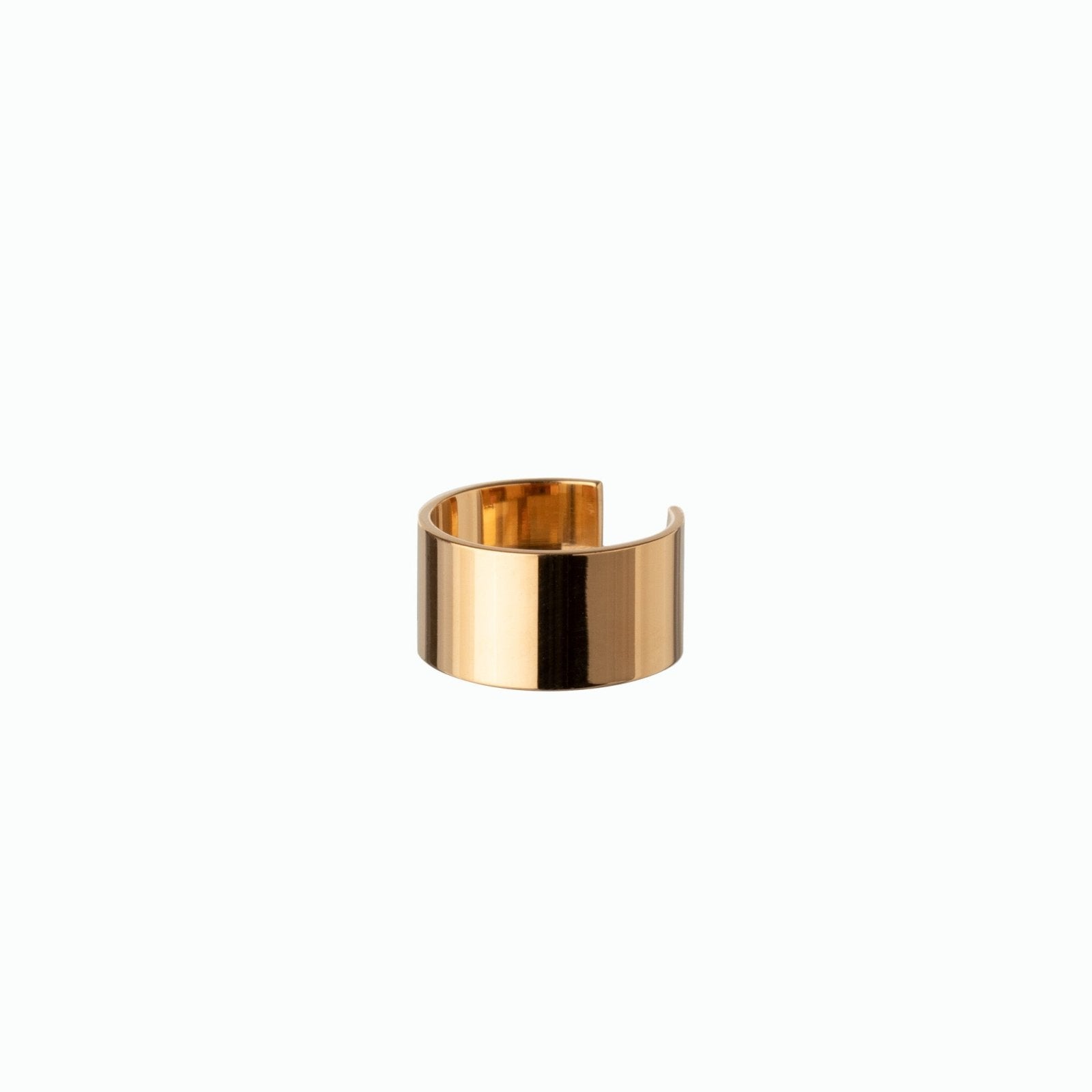 Køb CUT cuff · WIDE · GOLD _1 fra Scherning hos os